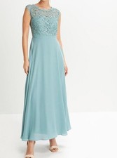 Maxikleid Gr. 48 Mineralblau