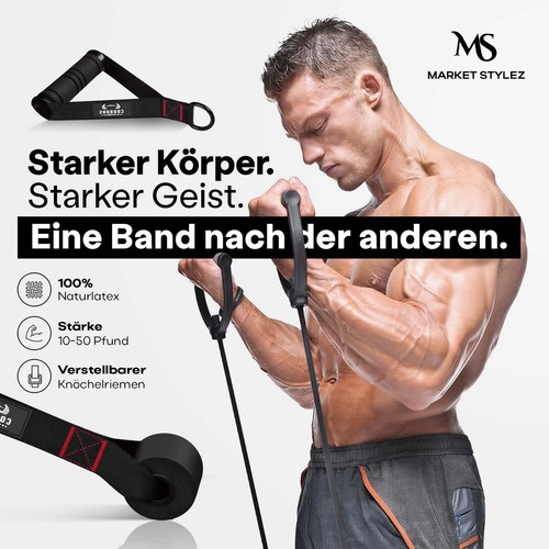 11tlg fitnessbänder - 11tlg,