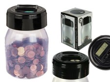 Spardose mit Zählwerk und