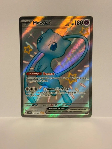 Mew paldean fates - mew, ex
