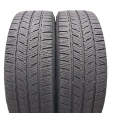 215 65 16C 2x CONTINENTAL 215/65 R16C 104T VanContact Winterreifen 7,5mm 2018