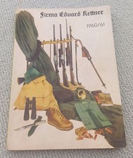 vintage Kettner Köln Haupt Katalog 1960 /61  Jagd  + Waffen Zubehör etc. 188 S.