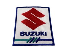 Original Suzuki Logo Brustemblem Aufnäher Patch Retro Emblem