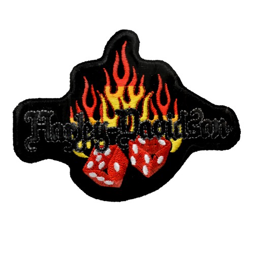 Harley davidson patch - davidson, dices