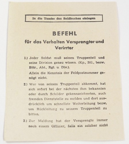 1944 wehrmacht flugblatt - 1944,