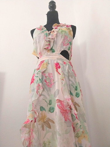 Zara damen maxikleid - damen, lang