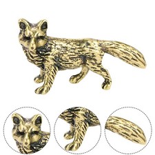 Kupfer Messing Fuchs Figur