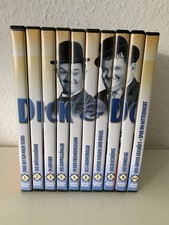 10 x Dick und  Doof, DVDs Nr.  1 - 9 + Bonus aus "Eaglemoss Sammlung" WIE NEU