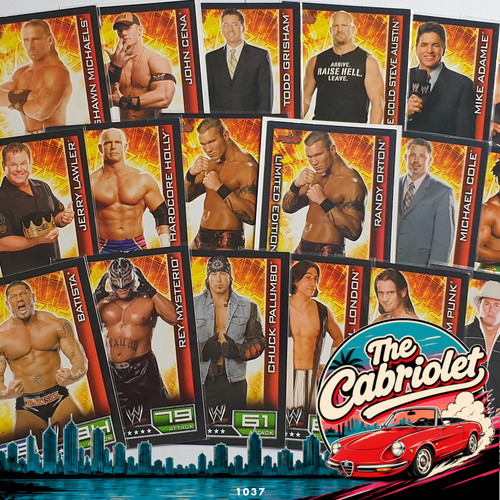2008 topps wwe - 2008,