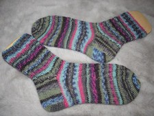 ~Warme Strick Schurwoll Socken