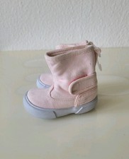 Sockenschuhe H&M Baby Mädchen Hausschuhe warm Gefüttert Gummisohle Größe 14-15
