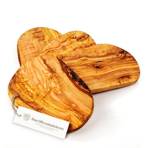 4er set brotzeitbrett aus - set,