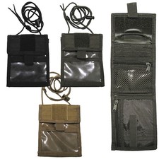 Brustbeutel aufklappbar 3 Farben Neck Wallet Outdoor Geldbeutel Geld Brusttasche