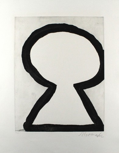Emil schumacher motiv 1967 - motiv, 2/