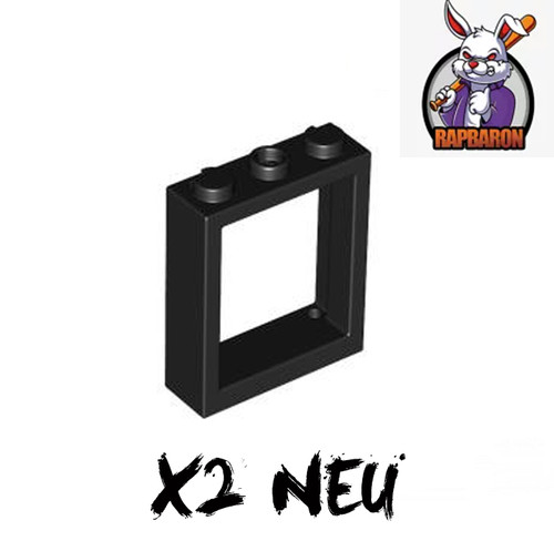 Lego 1x3x3 window - ●,
