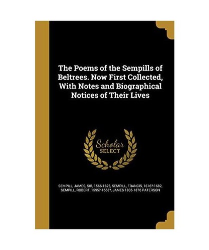 The poems sempills - poems, of
