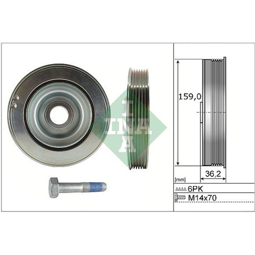 Schaeffler ina riemenscheibe - schaeffler,