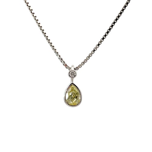 Anhänger fancy diamant 60 - fancy, 0,60