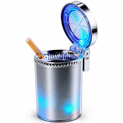 D98c auto aschenbecher mit led - auto,