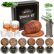 Cocktail Rauchset 6 Holzspäne