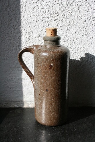 Steinzeug flasche salzglasur - steinzeug-flasche,