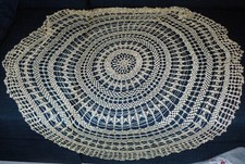 VINTAGE Tischdecke rund Ø