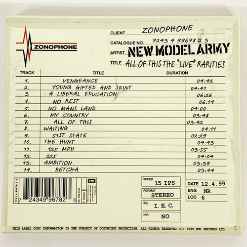 New model army all - model,