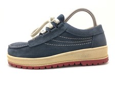 Klepper Damen Halbschuh Schnürschuh Comfortschuh Blau Gr. 36 (UK 3,5)