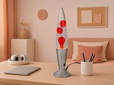 LED Raketen Lavalampe 90er