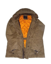 ENGBERS HERREN WINTERJACKE PARKA FELLKRAGEN ABNEHMBARE KAPUZE GR. 48 GR. S