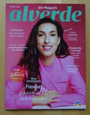 dm-Magazin alverde Oktober 2023 + Tijen Onaran + Schwerpunkt: Neue Arbeitswelten