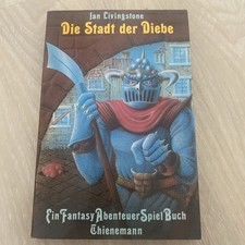 Ian Livingstone - Die Stadt der Diebe - Fantasie Abenteuer Spielbuch, Sehr Gut