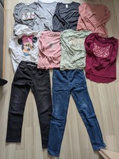 Kleidungspaket 2, Mädchen, Hose, Longsleeves, Pulli Gr. 158/164
