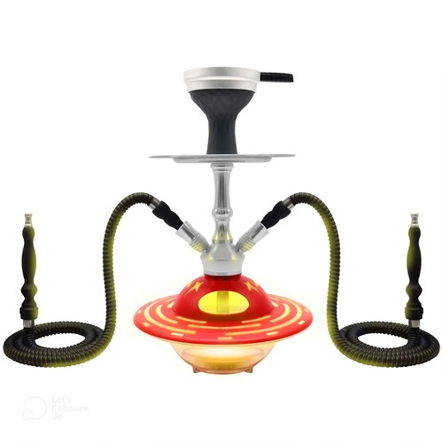 Schlauch shisha aus acryl - shisha, &