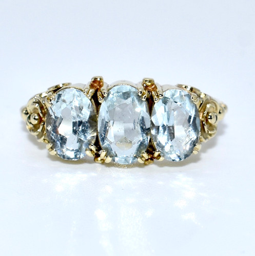 Aquamarin ring 44ct - aquamarin, 2,44ct