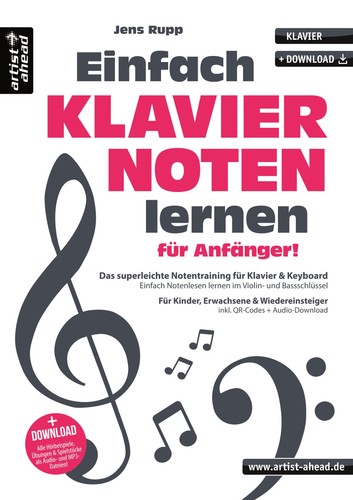 Einfach klaviernoten lernen - einfach,