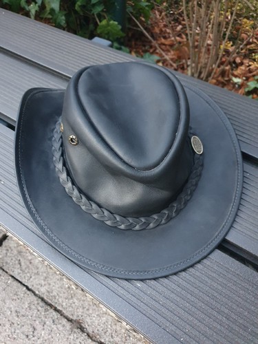 Cowboy hut rindsleder - cowboy,