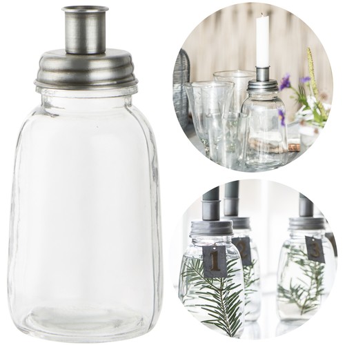 Design glas kerzenständer - design,