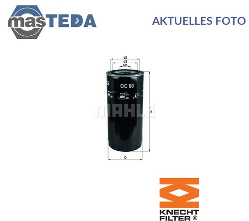 Motor ölfilter knecht - Ölfilter,