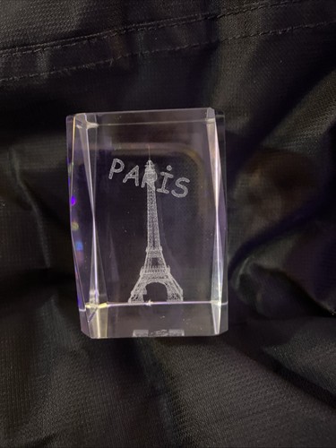 Glas hologramm eiffelturm - 3d,