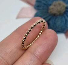 Originalverpackter Pandora Ring 14 Karat Gold Bubble Größe 60 💕 G585 ALE  