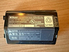 NIKON ORIGINAL Li-ion Battery Pack EN-EL4a 2500 mAH gebraucht