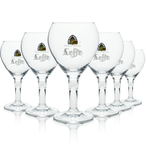 Leffe bier glas - 6x,