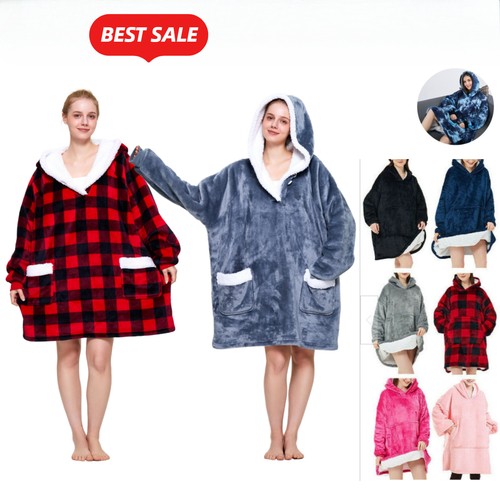 Oversized sherpa hoodie - sherpa,