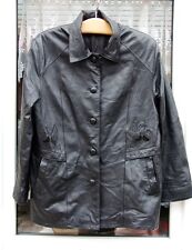 EchtLeder Kutscher Jacke KurzCoat Jackett Janker gr. 40 kurz, gr. 20 neuwertig