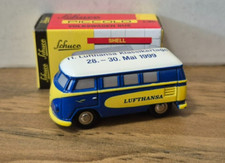 Schuco Piccolo Volkswagen VW T1 Bulli Bus 1:90 in OVP Lufthansa Tage 1999