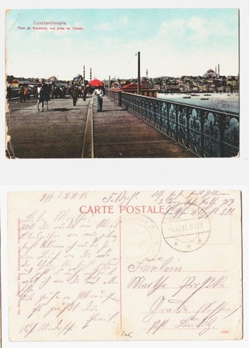 66744 mit feldpoststempel - ak,
