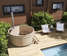 Badebottich 180 cm + EDELSTAHL