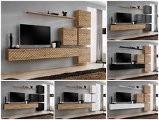 Anbauwand Wohnwand Schrankwand