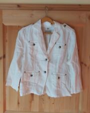 Jacke/ Blazer von Casa Blanca, weiß, Gr. 36 - neuwertig